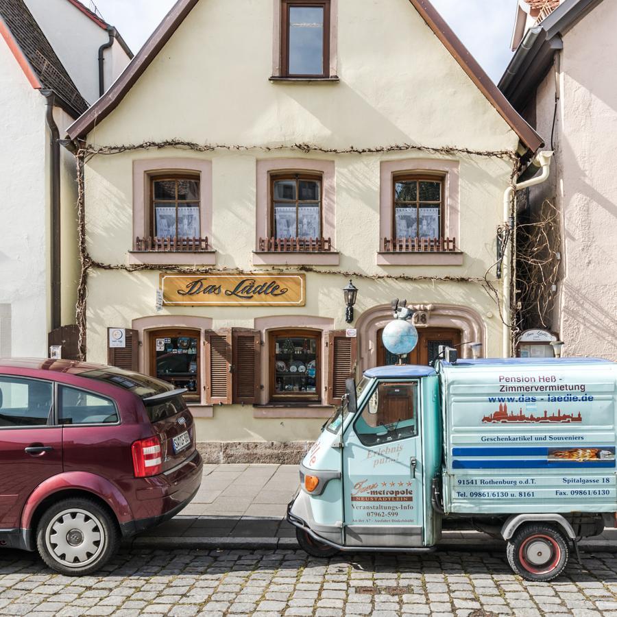 Pension „Das Laedle“ Ротенбург-на-Таубері Екстер'єр фото